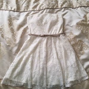 White/Ivory Lace Bridal or Wedding Shower Dress